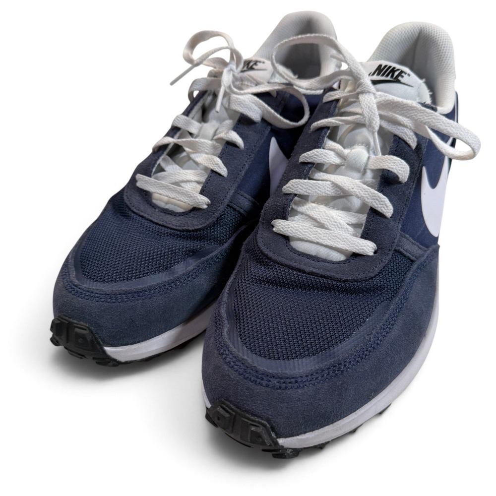 Nike Waffle Mens Midnight Navy White Sneakers FJ4195-400 Size 12 Shoes
